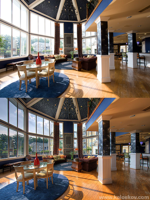 HDR interior photography
