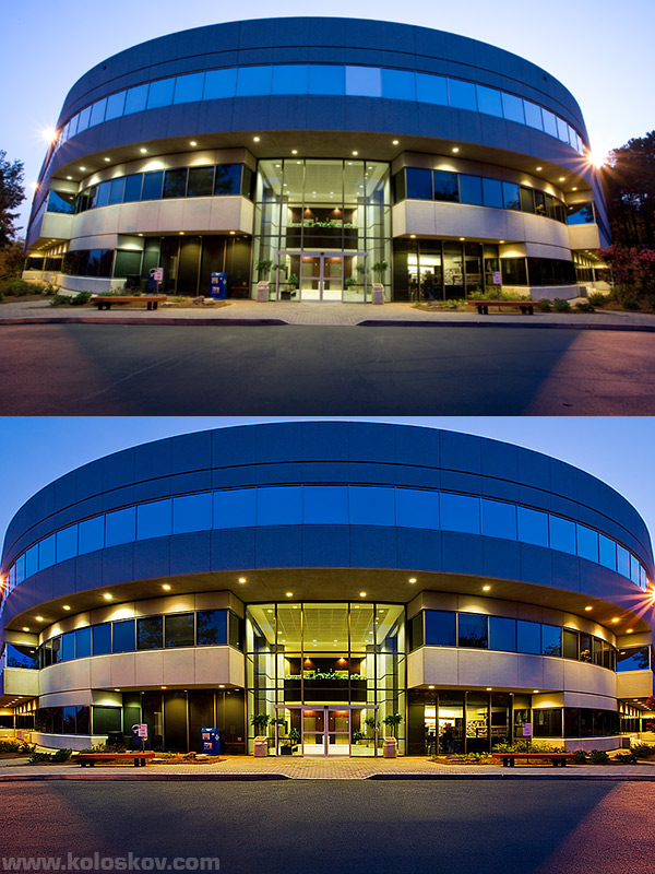 Exterior architectural photography