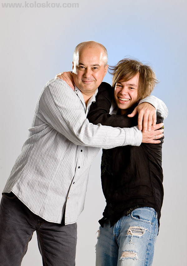 Funny family portrait photography