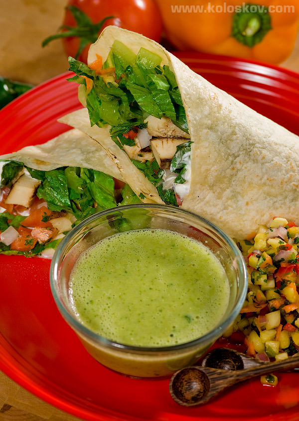 Mexican food photography for restaurant menu, Atlanta, GA