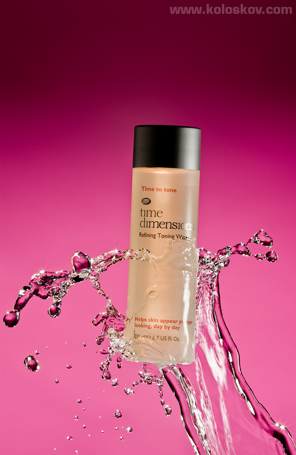 Product water photography