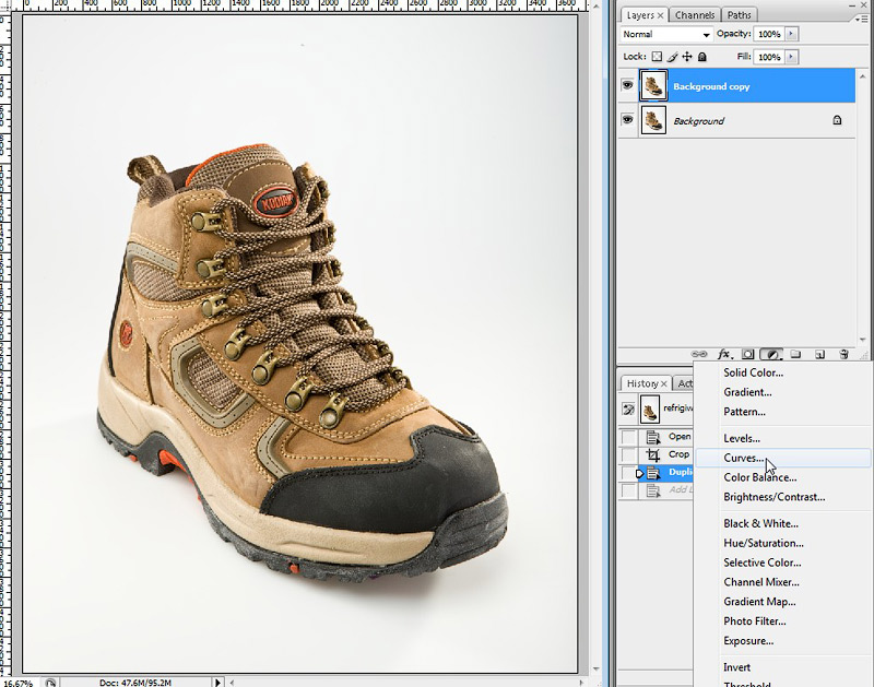 create-new-fill-adjustment-layer Create new fill or adjustment layer