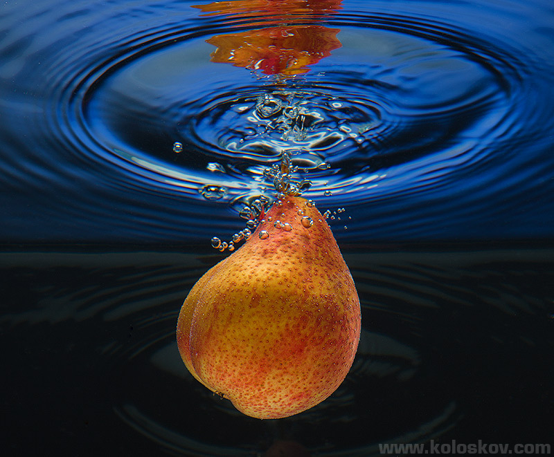 Under water splash studio photography tutorial